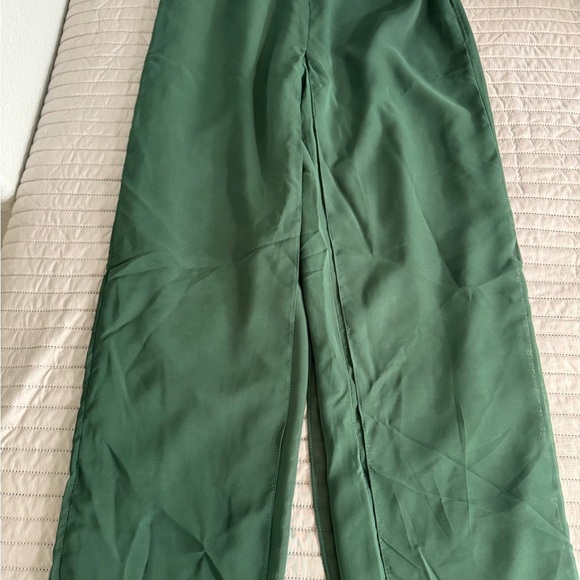 NWT Lan Ting elegant 3pc chiffon & lace  green mother of the bride/groom M - Picture 8 of 16